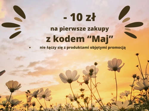- 10 zł na pierwsze zakupy